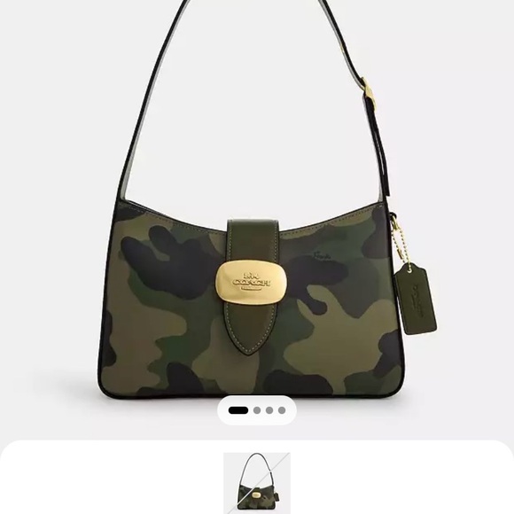 Coach Camouflage Shoulder Bag - Picture 1 of 8